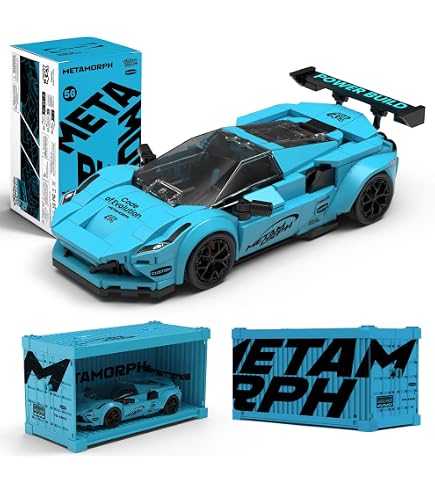 Amazon.com: Qihui Mechanical Master R/C Block Car 2-In-1-Blue